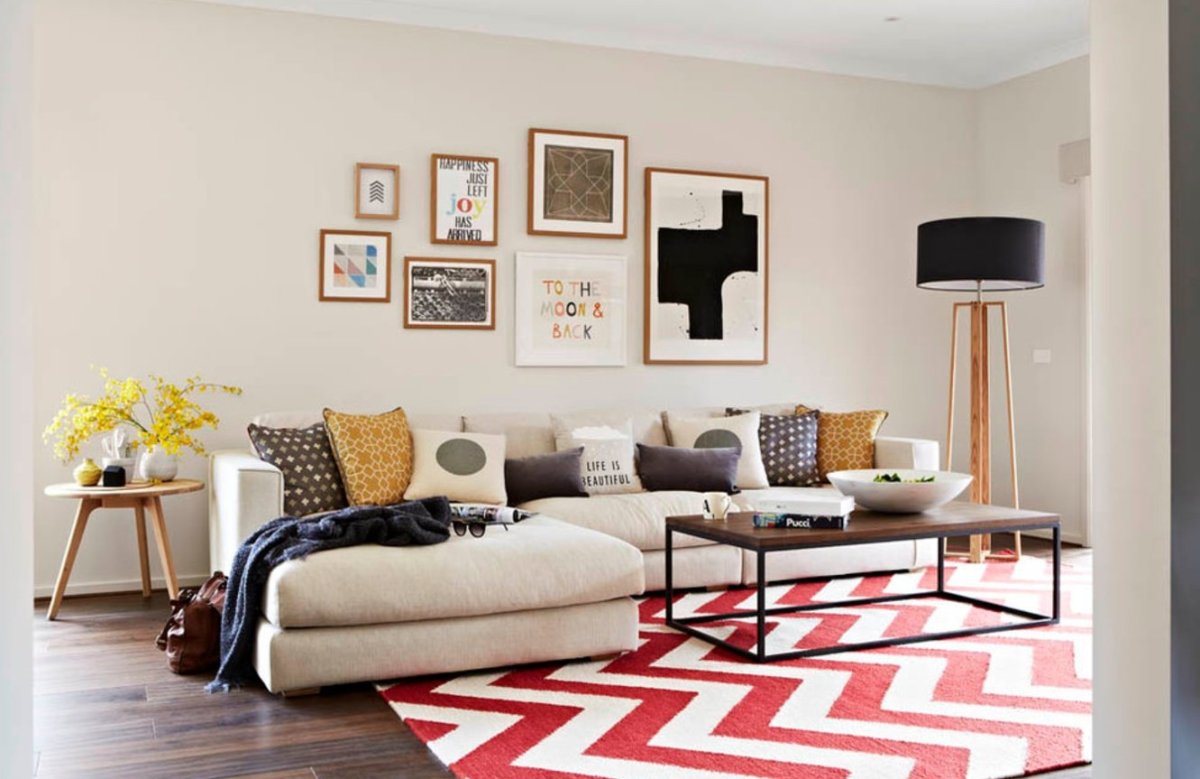 Ковры в интерьере гостиной