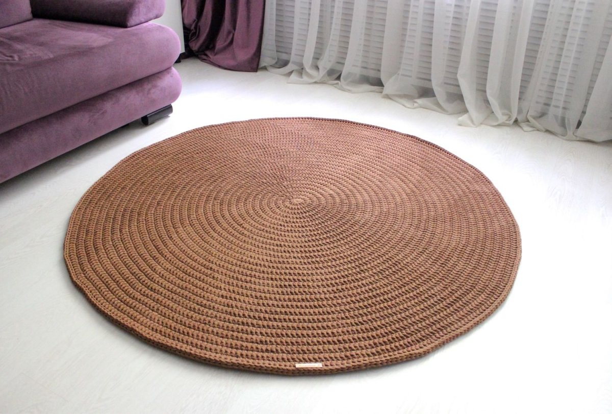 Круглый коврик
