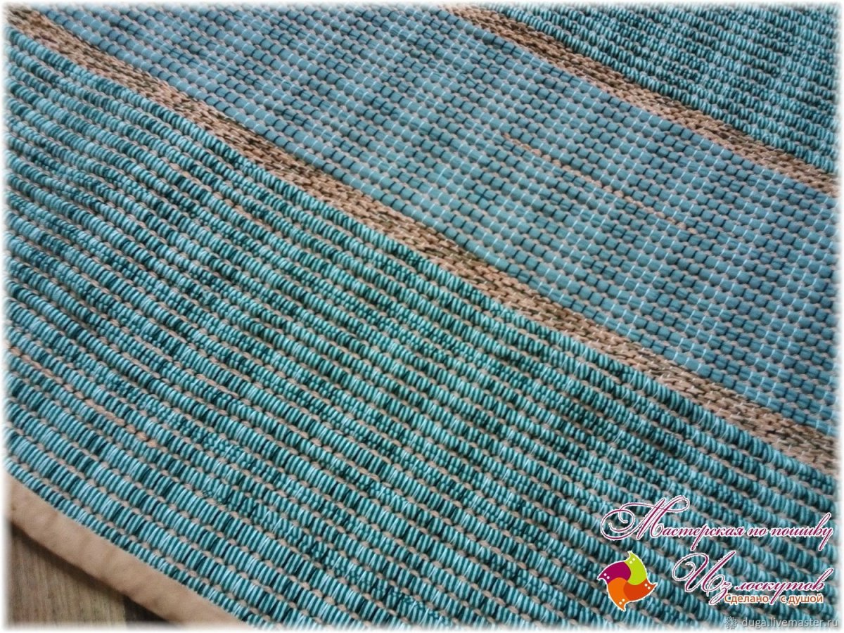 Коврик дорожка домотканый