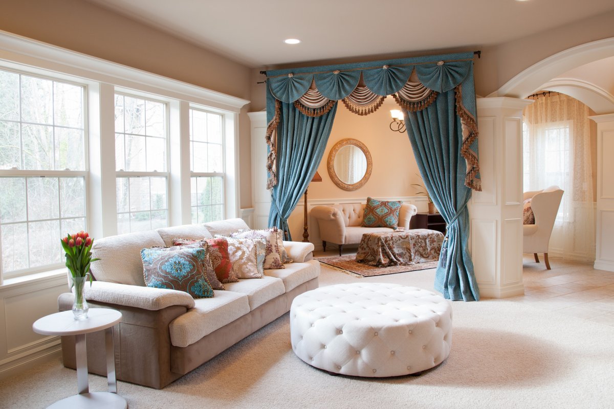 Шторы в интерьере