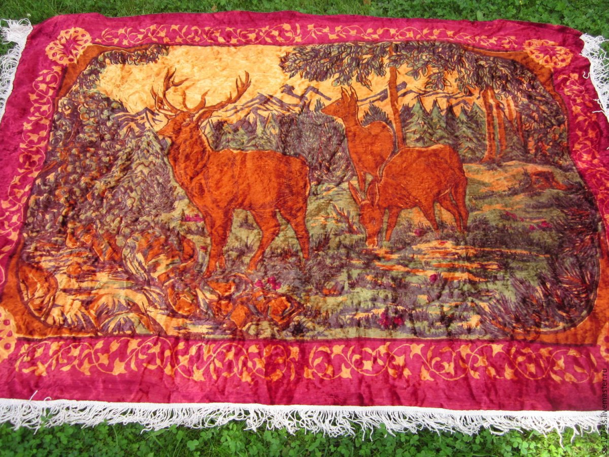 Настенные коврики с оленями