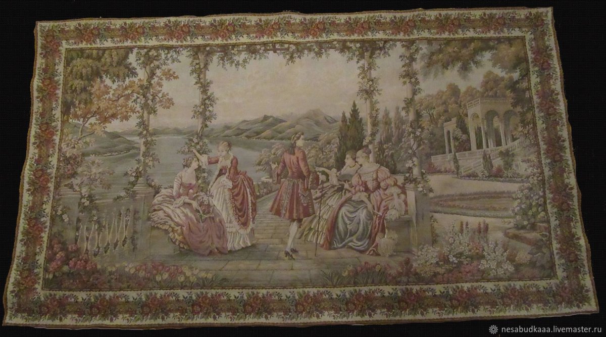 Настенный ковер в интерьере