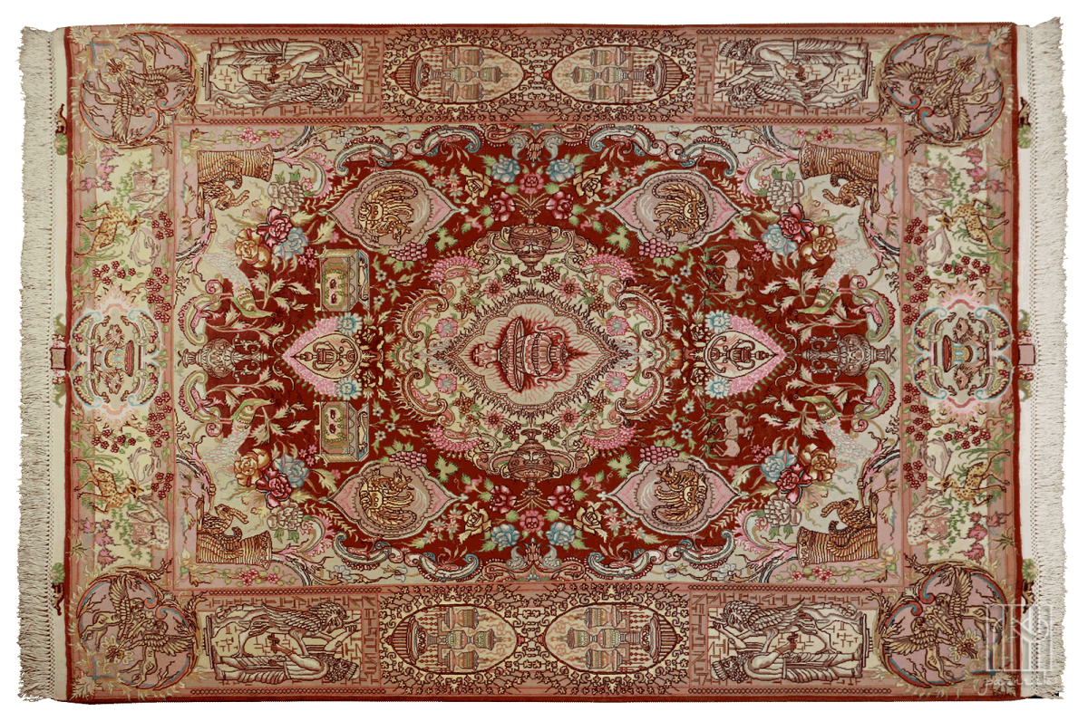 Иранский ковер фарси