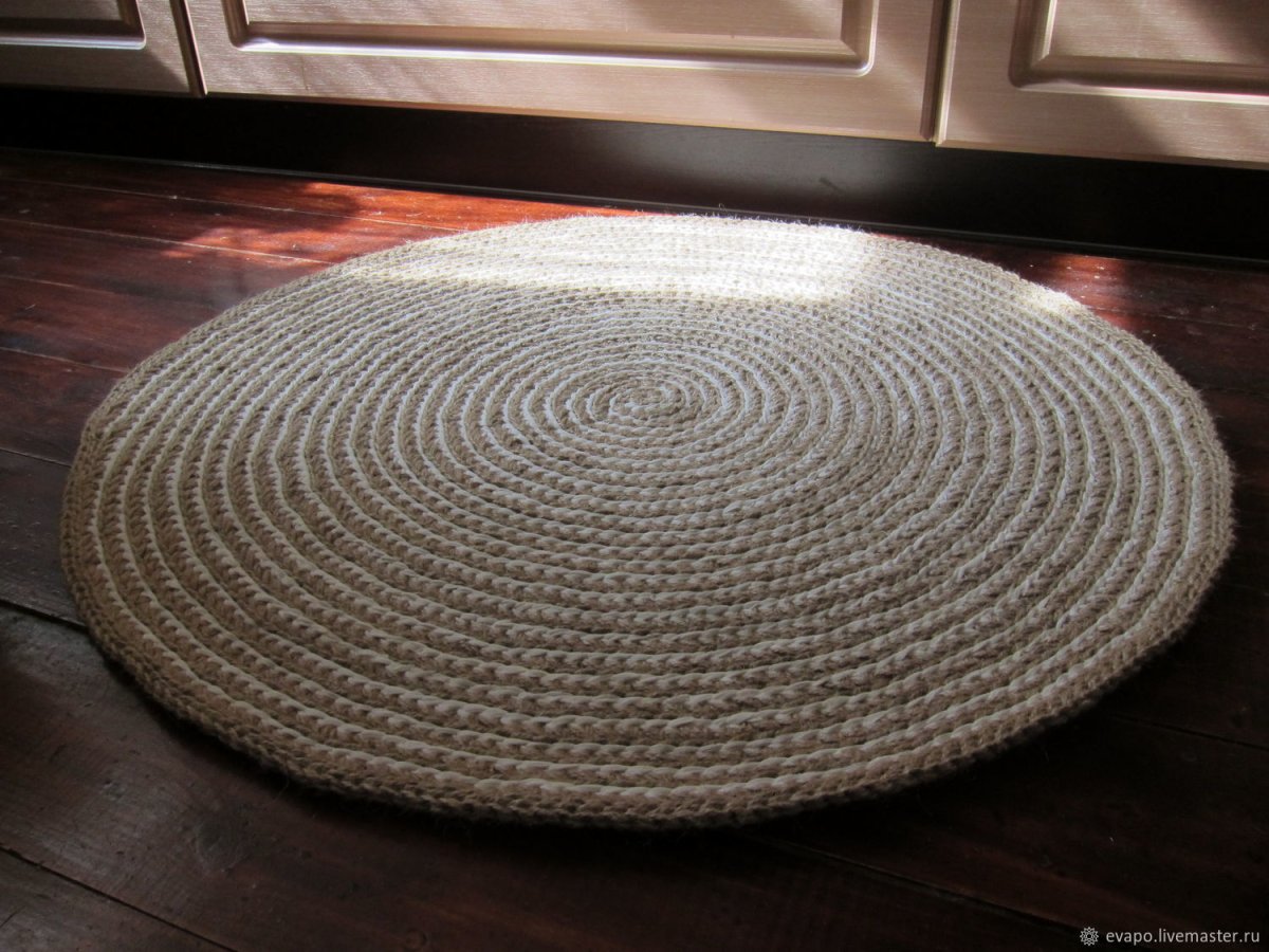 Плетеный коврик BDH-99 (джут)