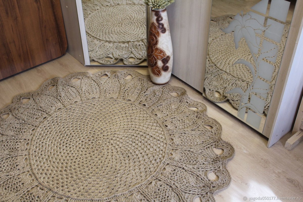 Ковер из джута Spica