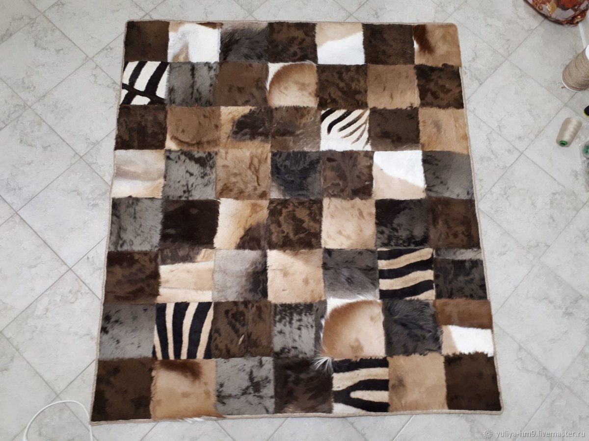 Ковры из шкур животных