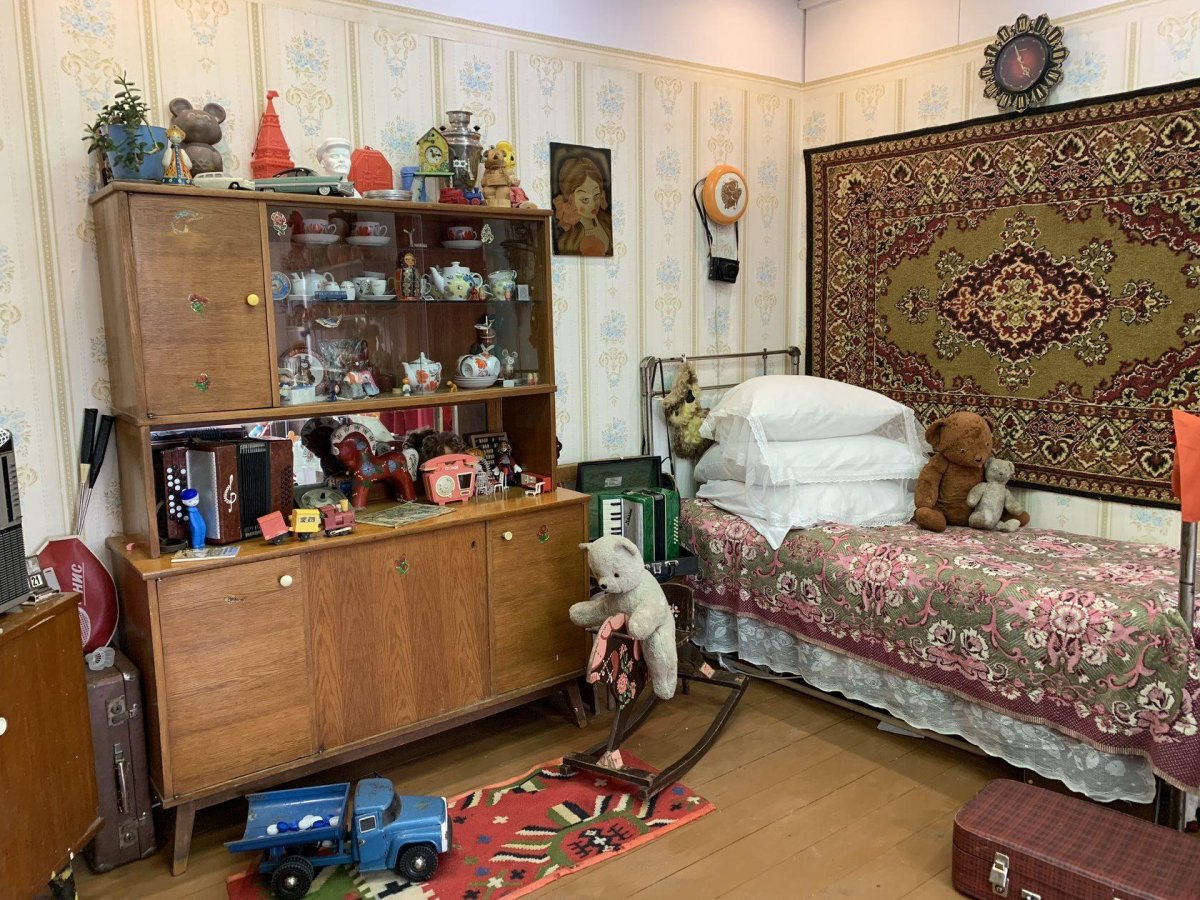 Советский интерьер