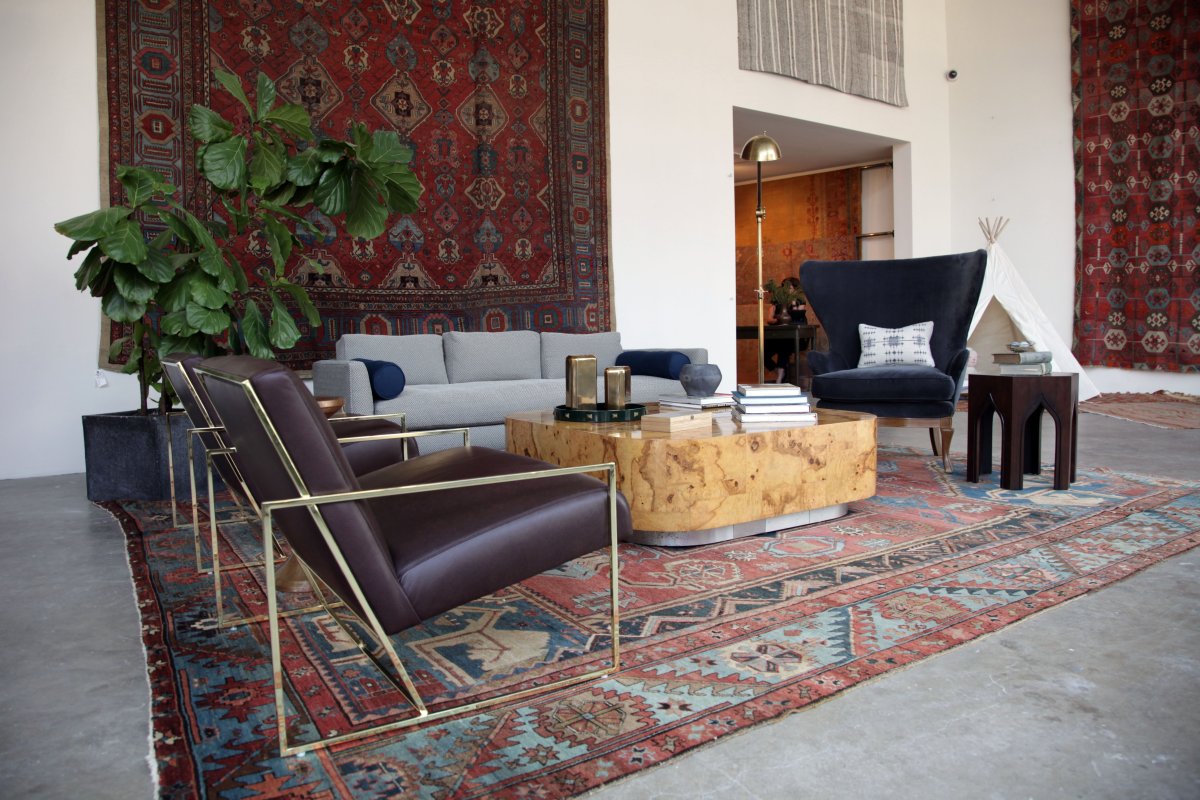 Советский ковер в интерьере