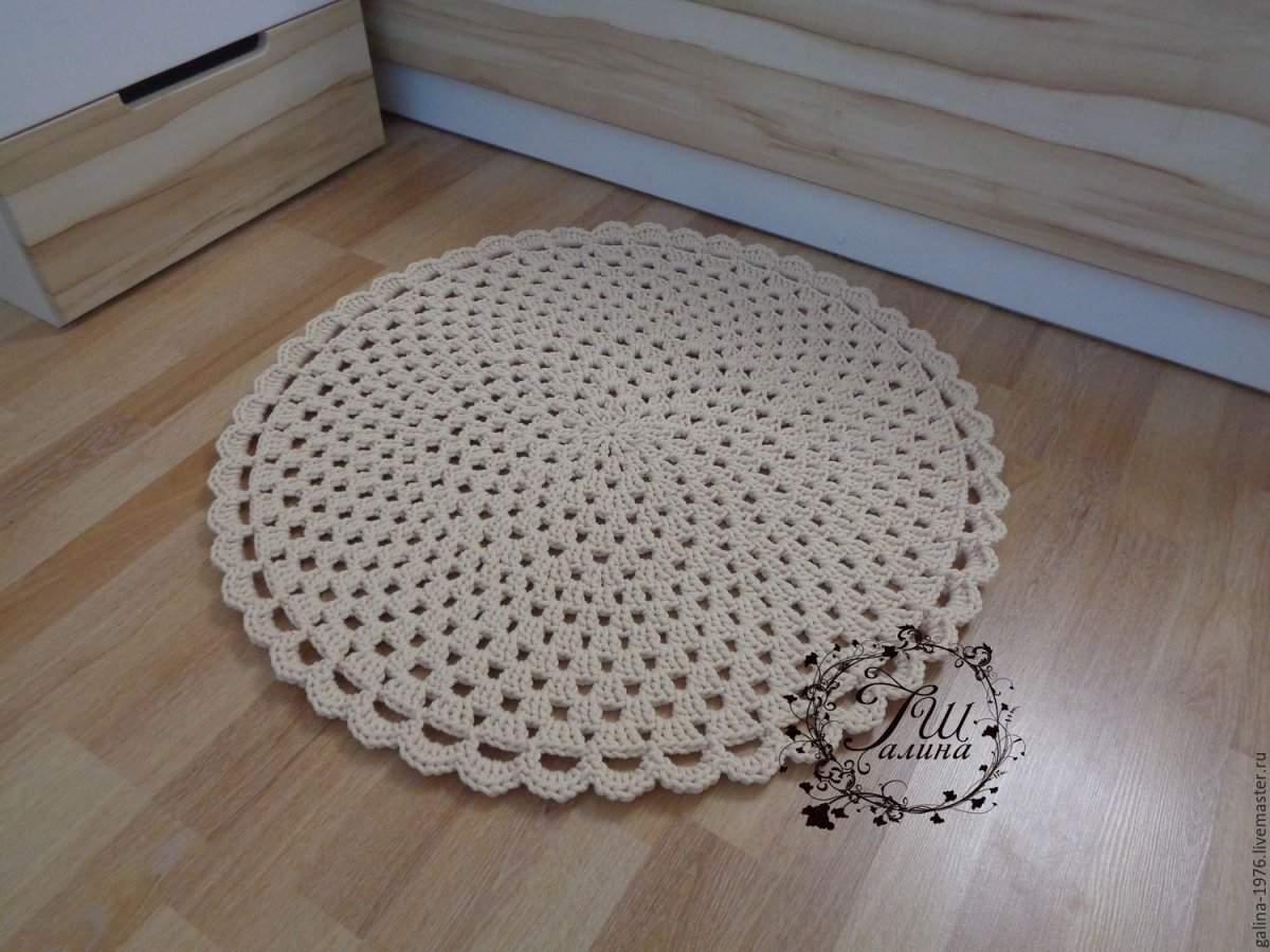 Коврик из шпагата