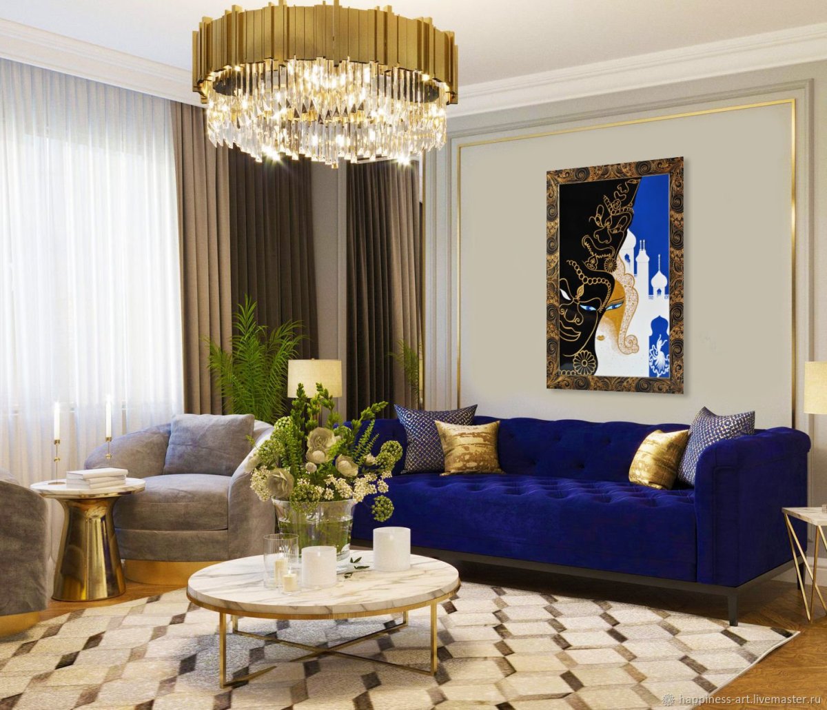 Стиль интерьера НЕОАРТ деко