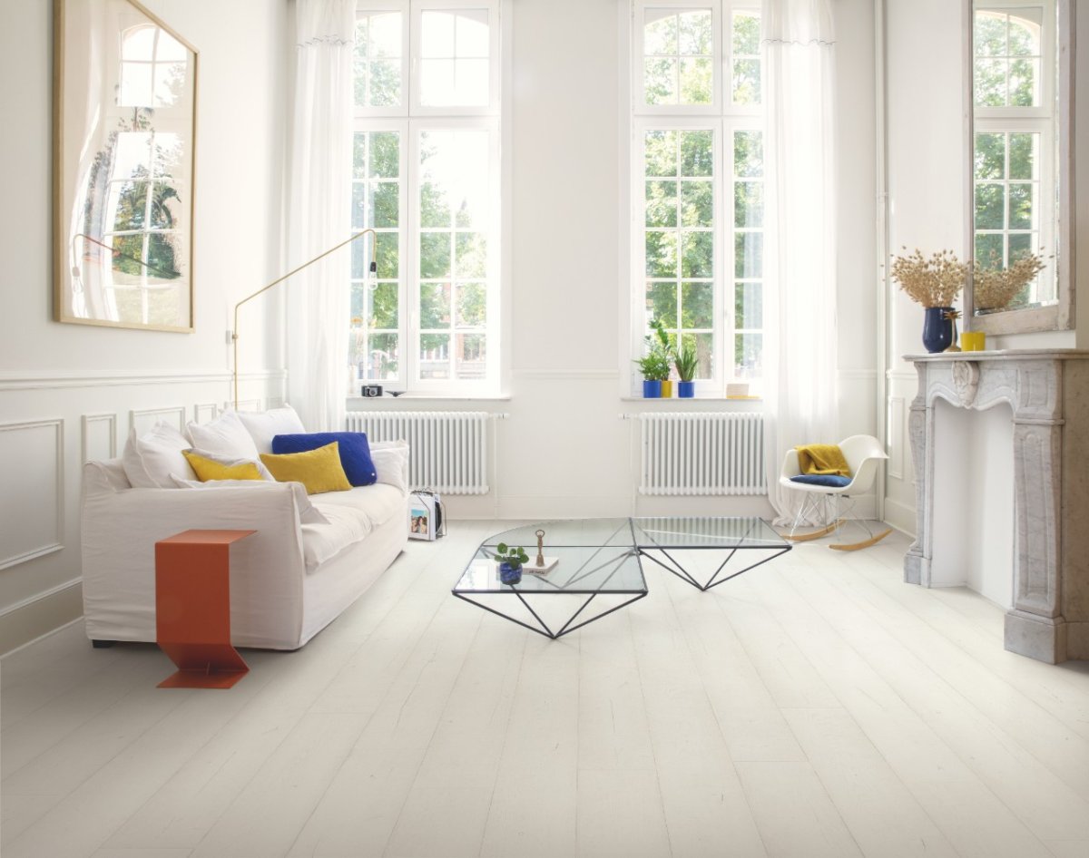 Ламинат quick Step Signature sig4753 дуб белый