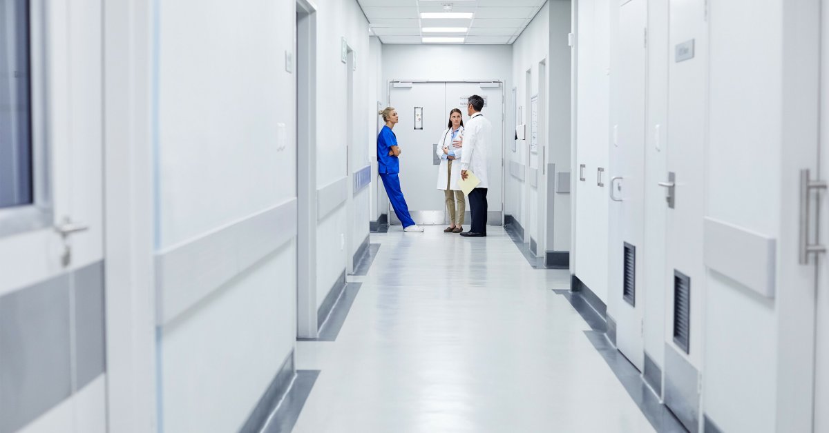 Больница коридор Америка