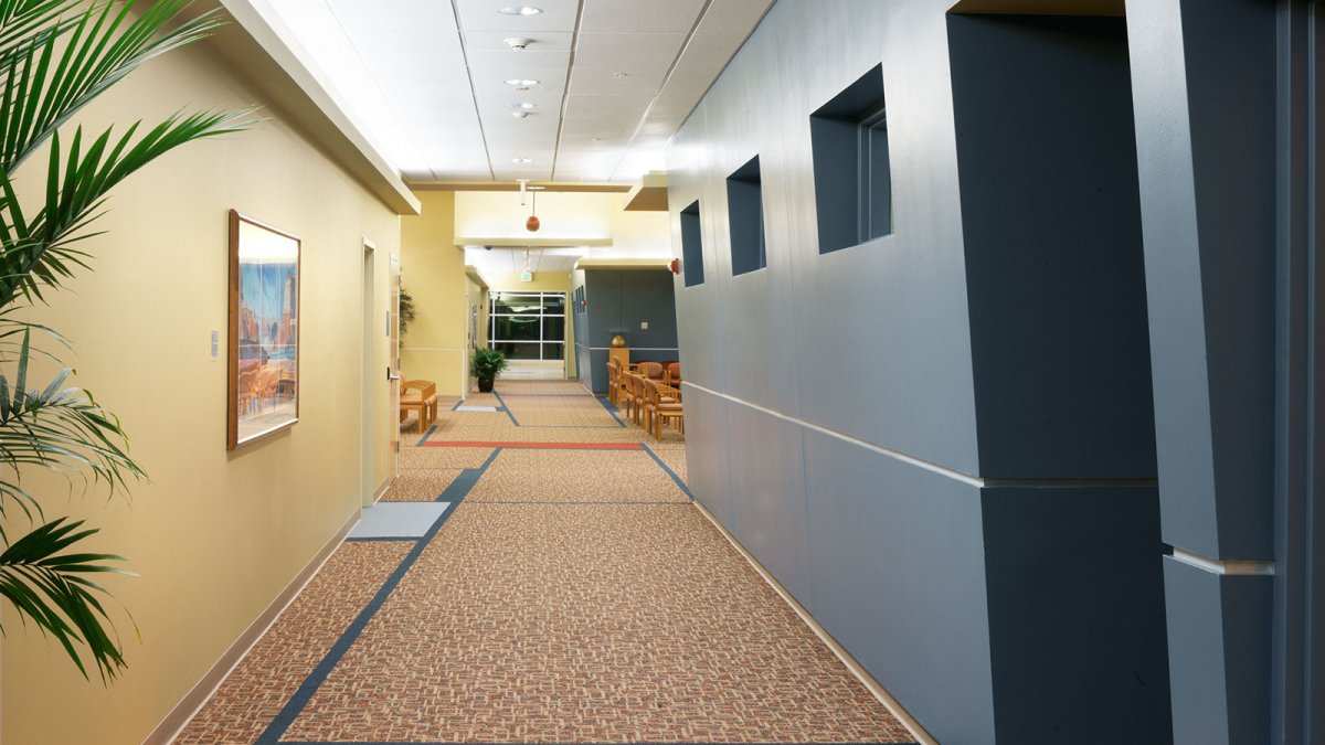 Коридор больницы аниме