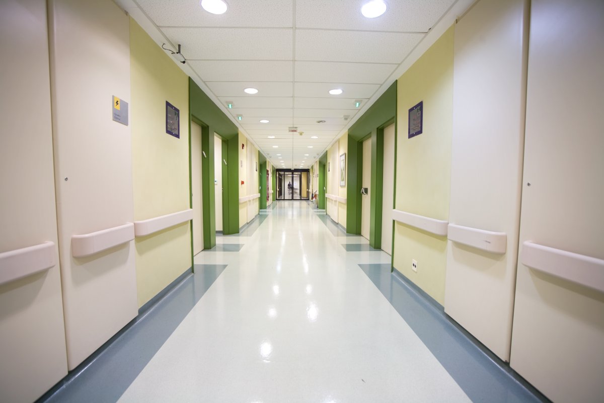 Коридор поликлиники