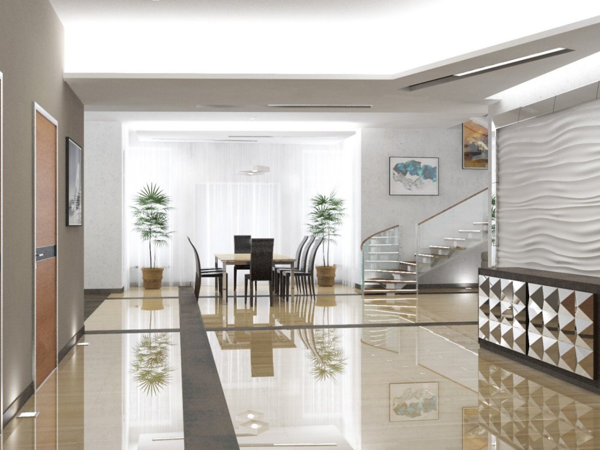 Наливной пол 3d