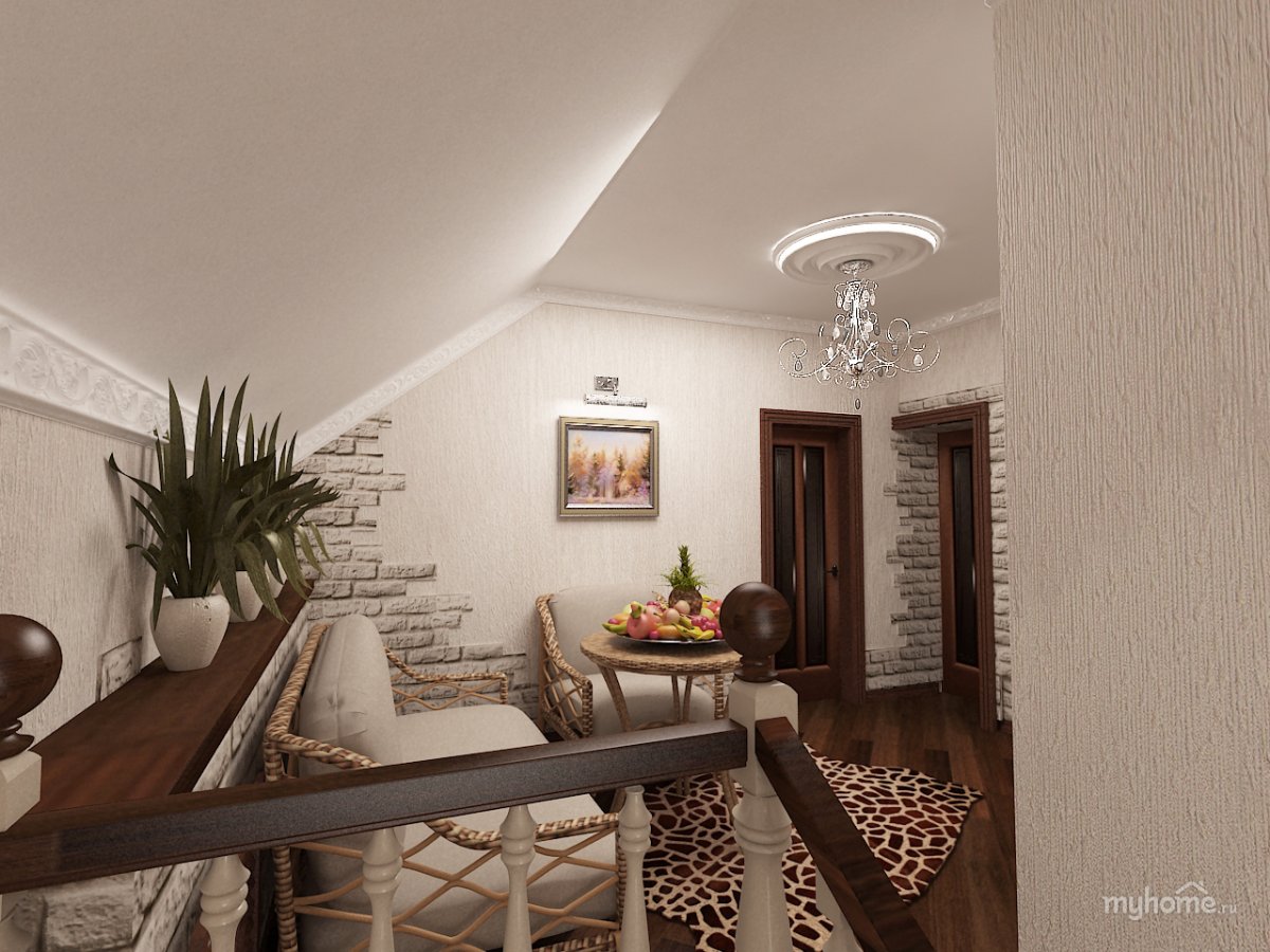 Обои для холла в частном доме