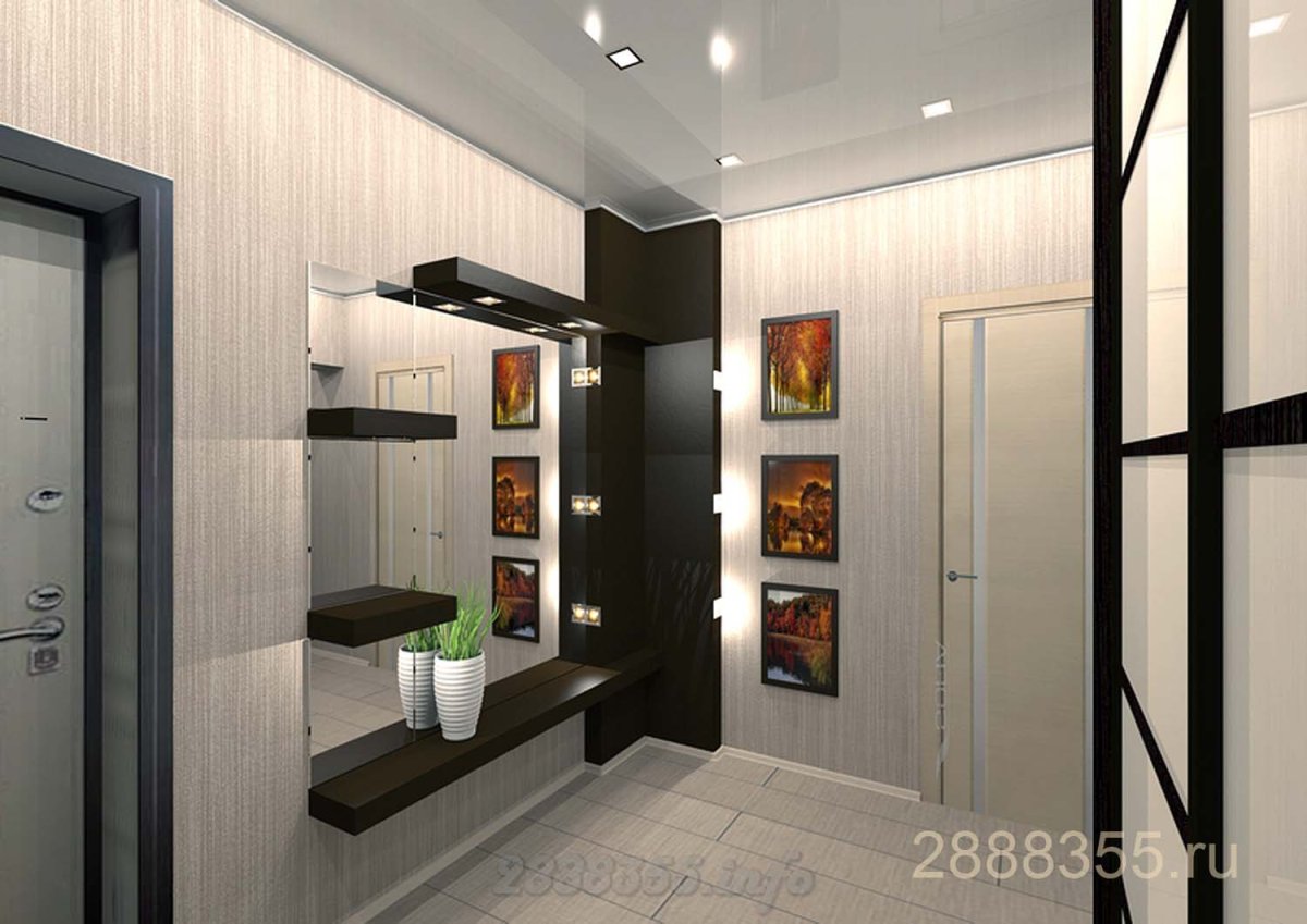 Планировка прихожей 7 метров