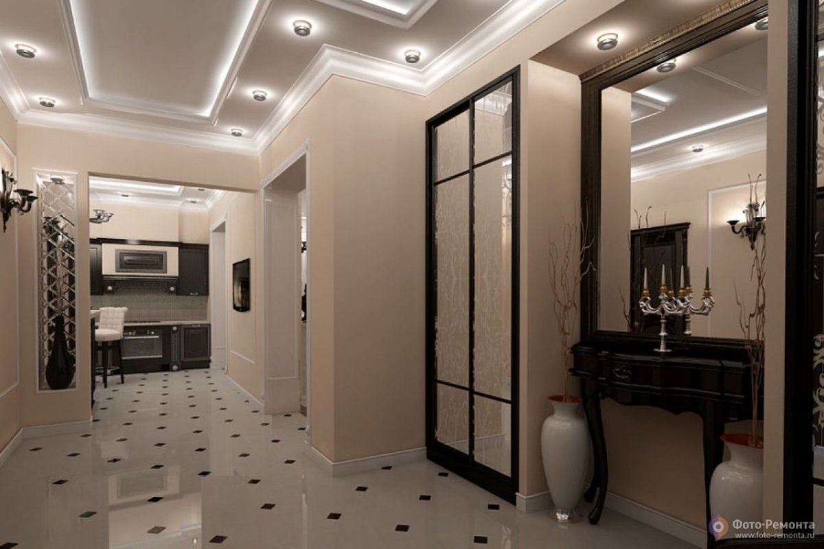 Плитка в прихожей красиво