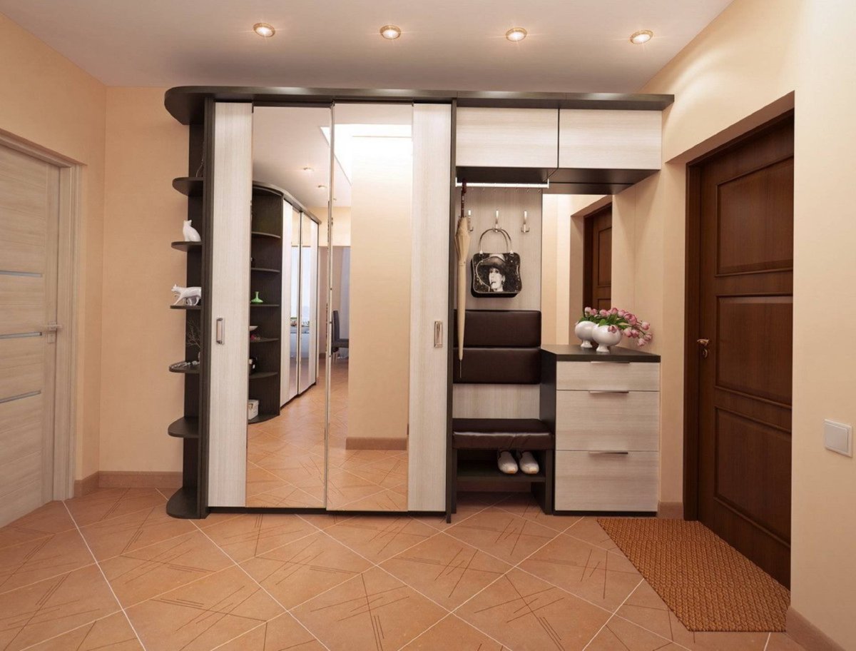 Обои для небольшой прихожей