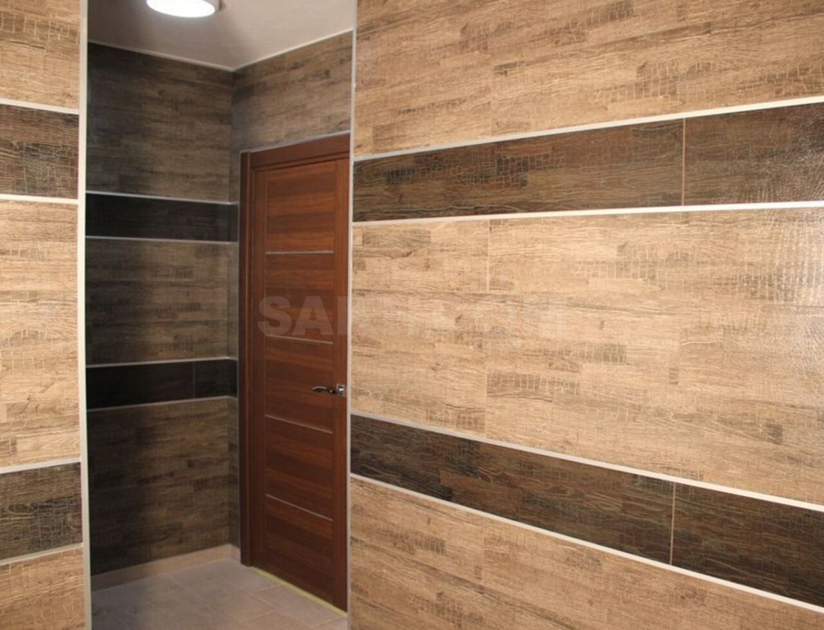 Ламинат на стену в прихожей своими руками