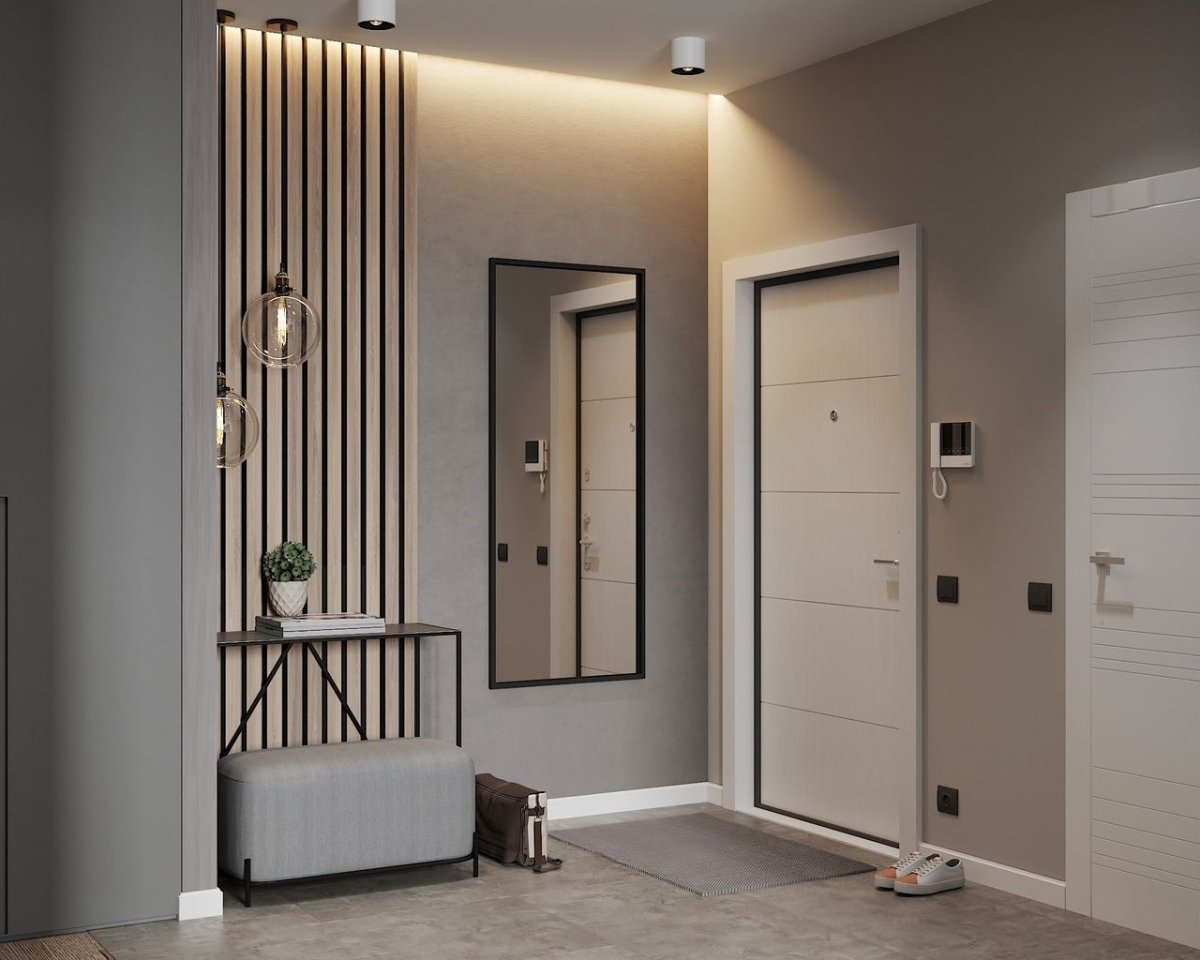 Рейки в коридоре