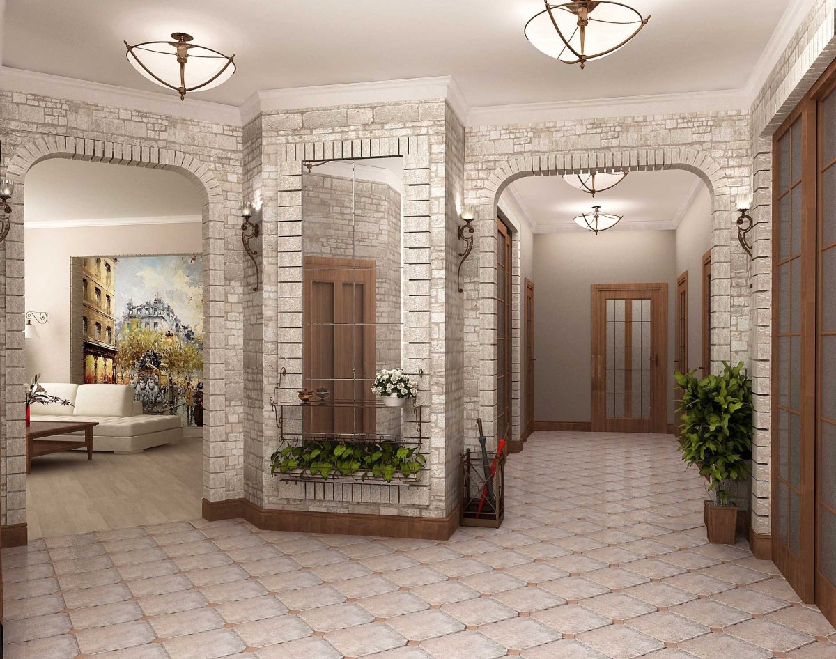 Прихожая-Холл в частном доме