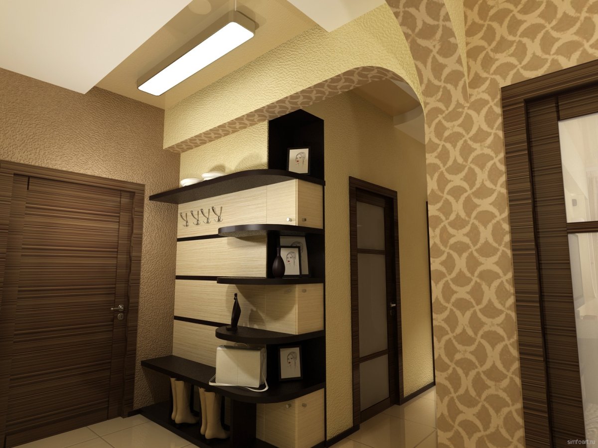 Арка в коридоре дизайнерские идеи