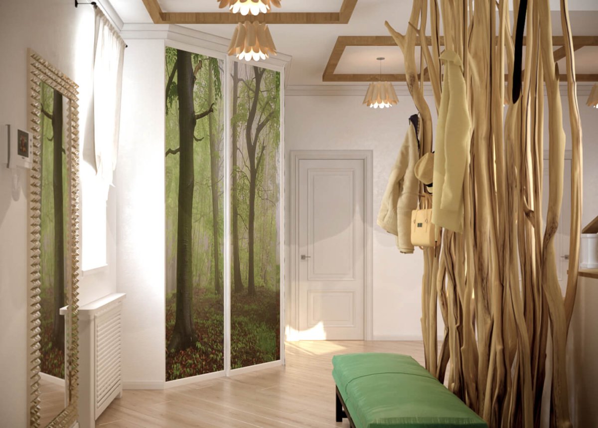 Красивые шторы на лестницу