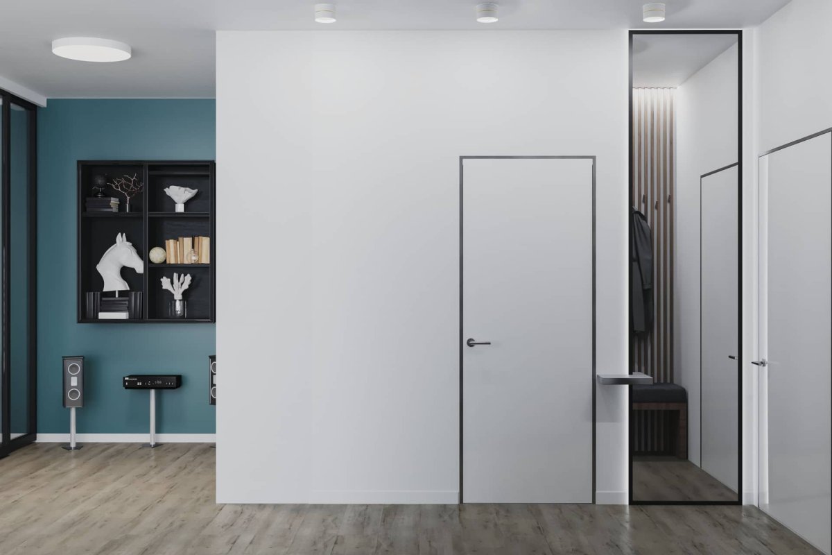 Входная дверь Консул с зеркалом