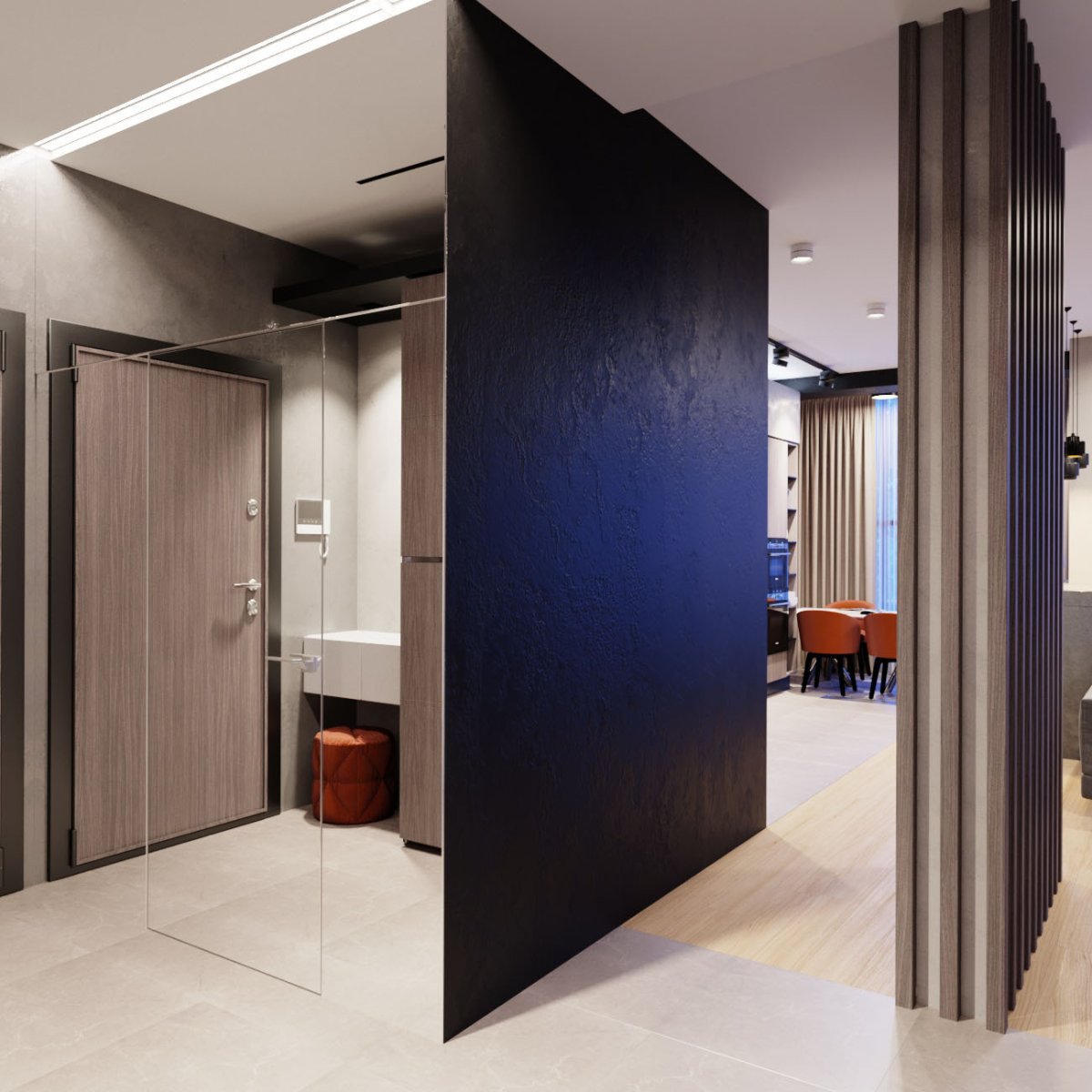 Входная дверь Минимализм