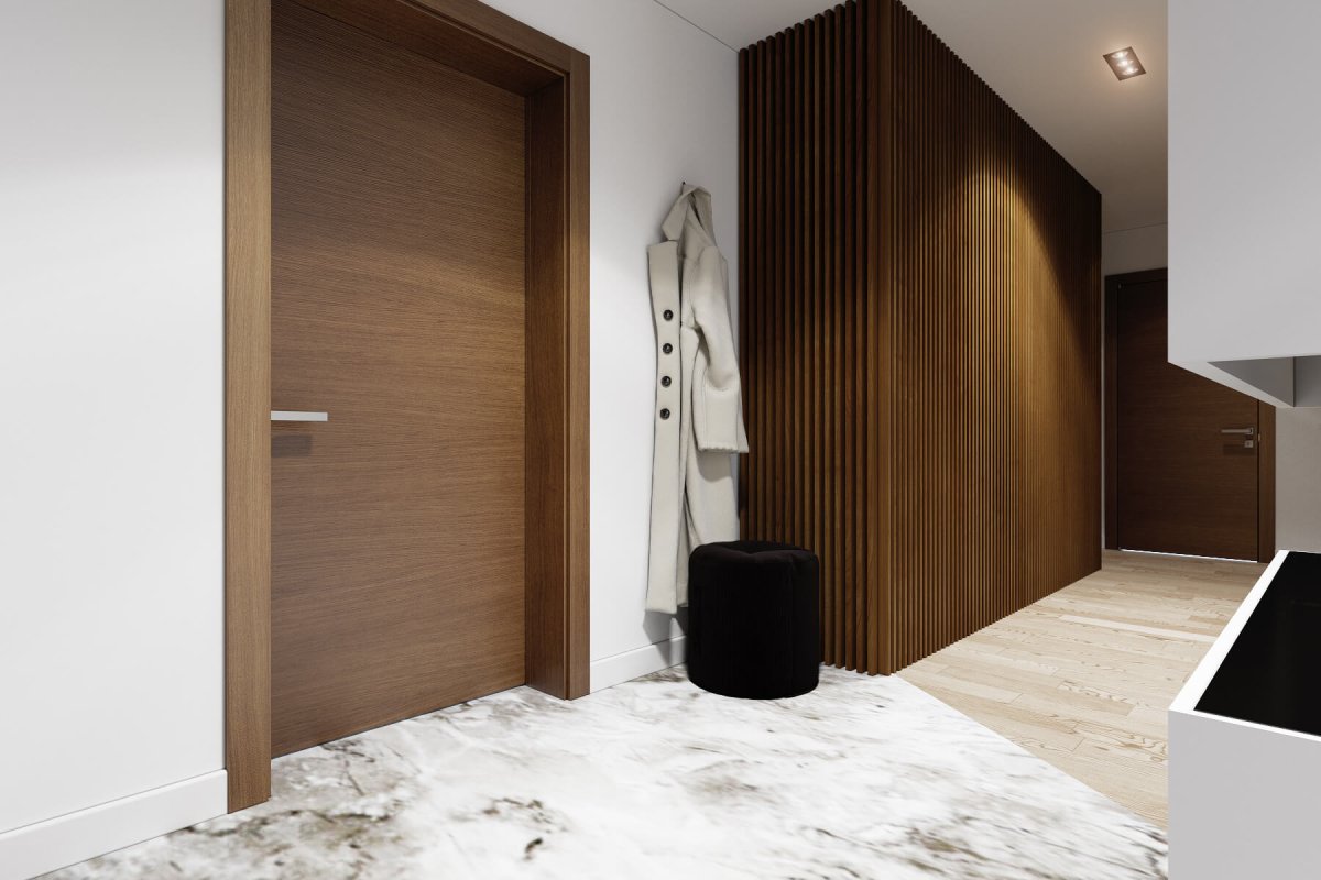 Входная дверь в стиле Минимализм