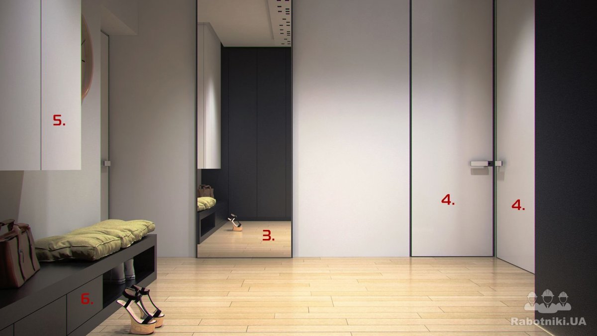 Входная дверь в стиле Минимализм