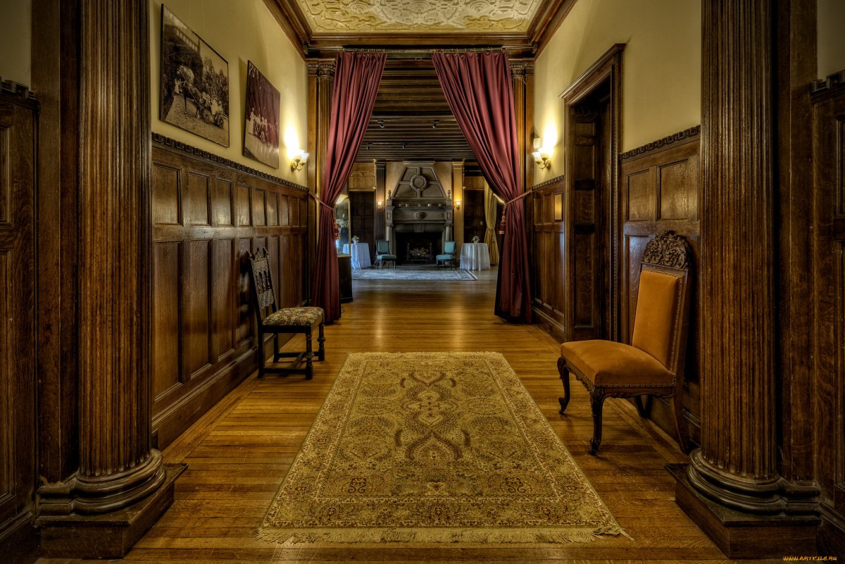 Особняк Greystone Mansion коридоры