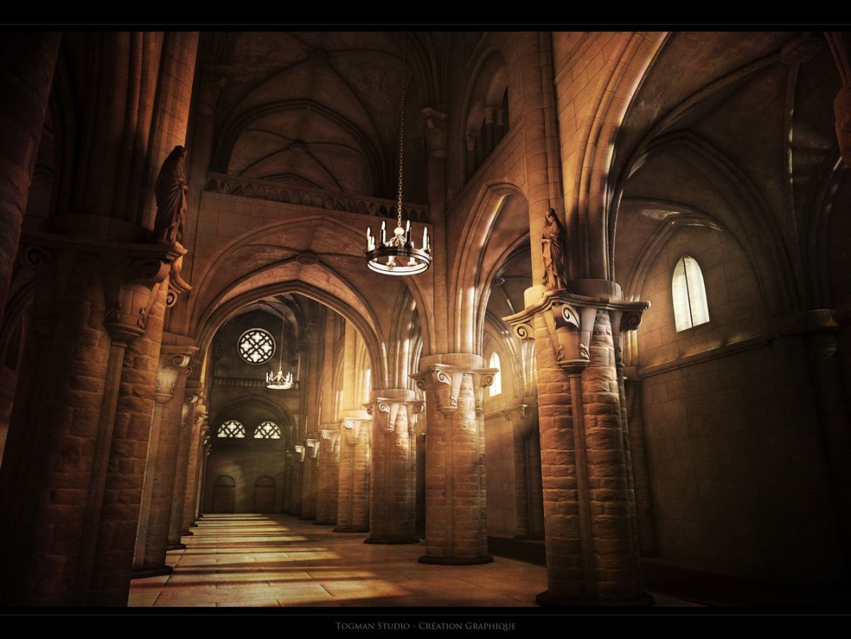 Коридор Хогвартса Слизерин