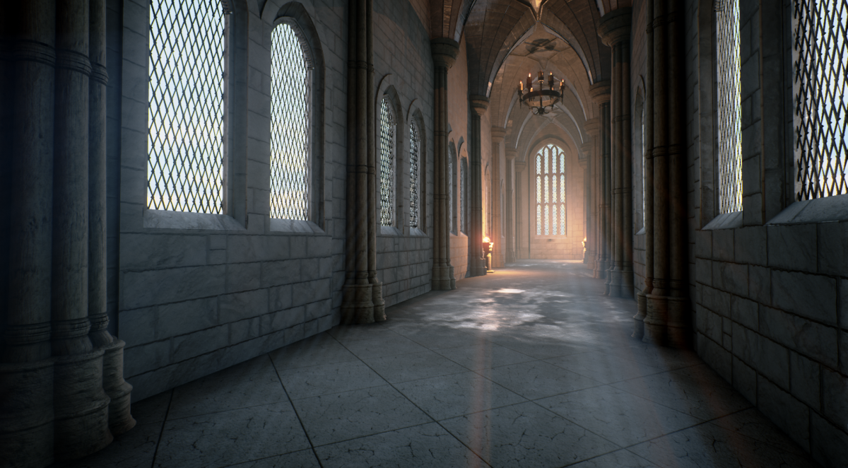 Гарри Поттер Хогвартс коридоры