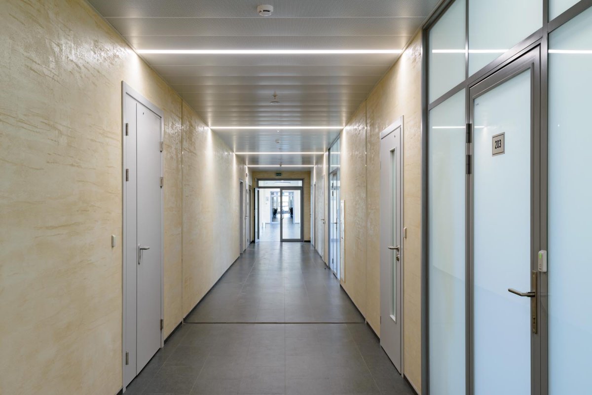 Коридор административного здания
