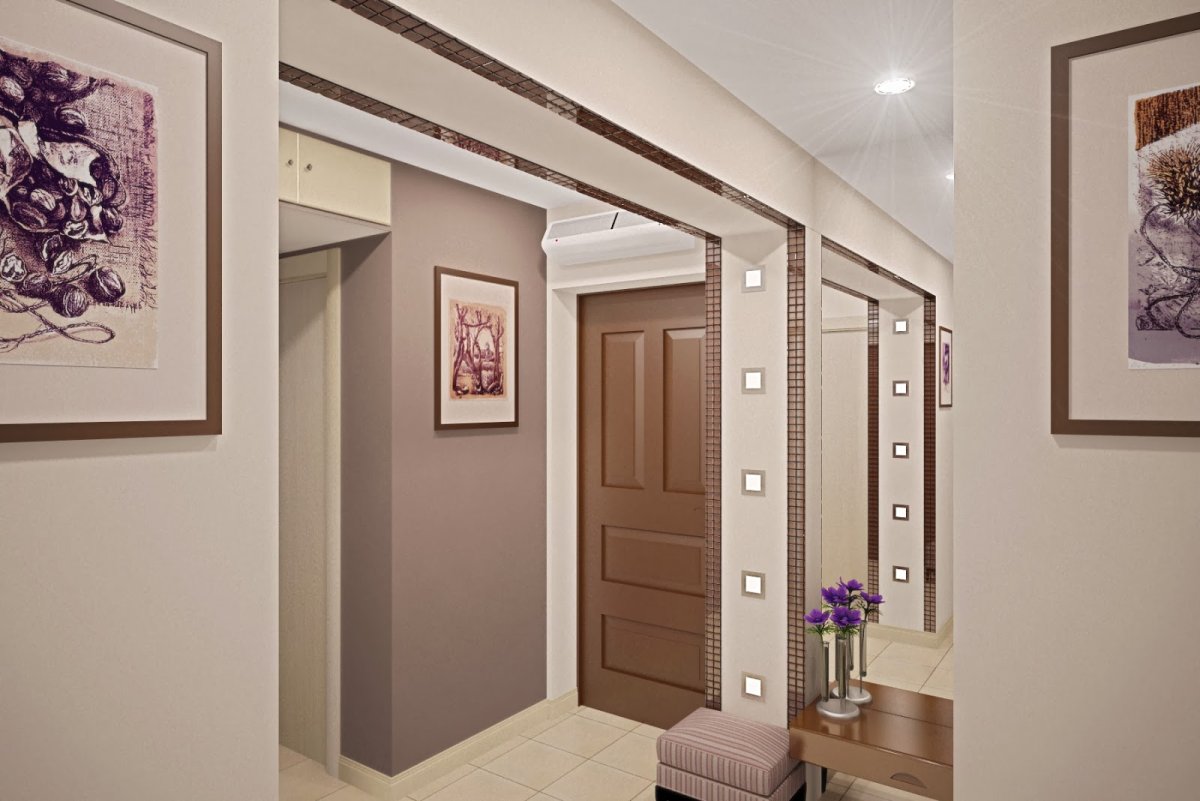 Интерьер прихожей 2021