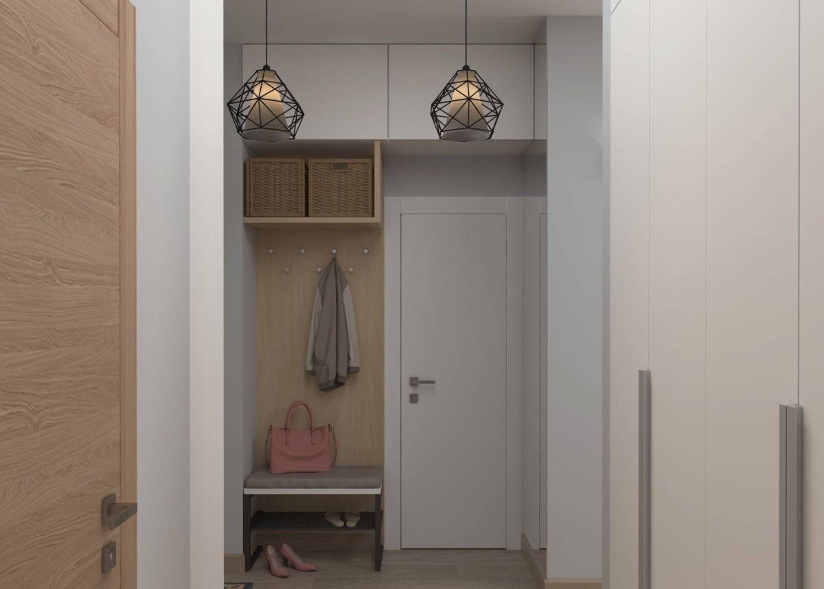 Современные антресоли в прихожей