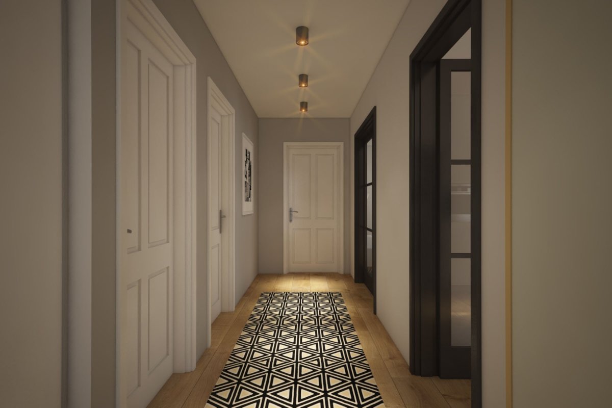 Узкая прихожая