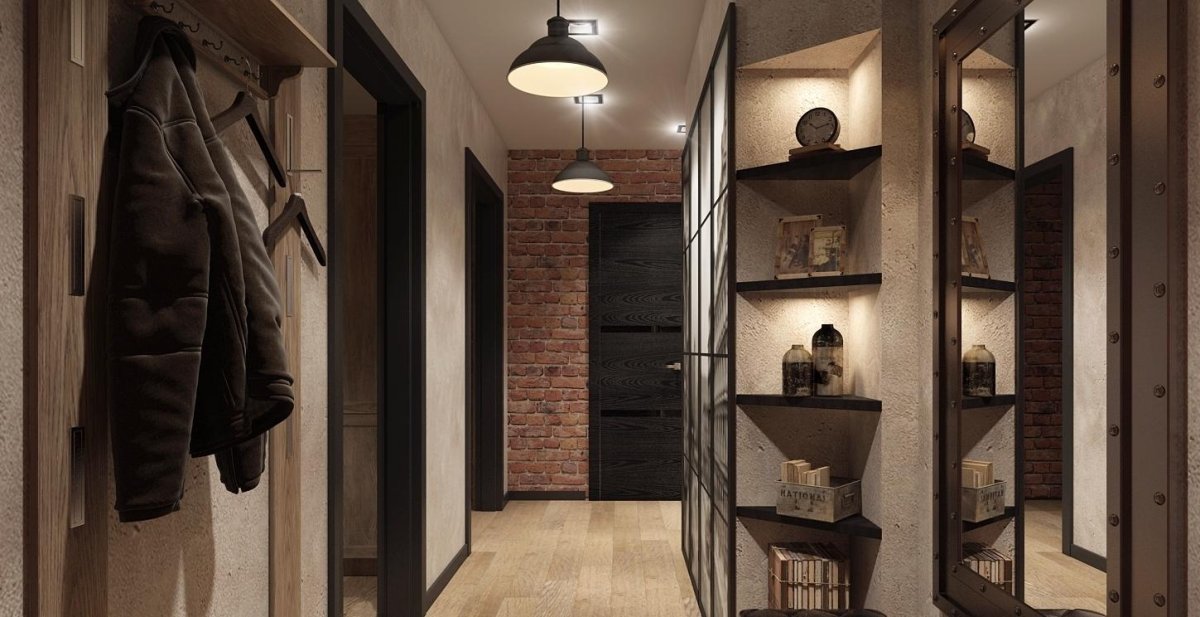 Арка в прихожей