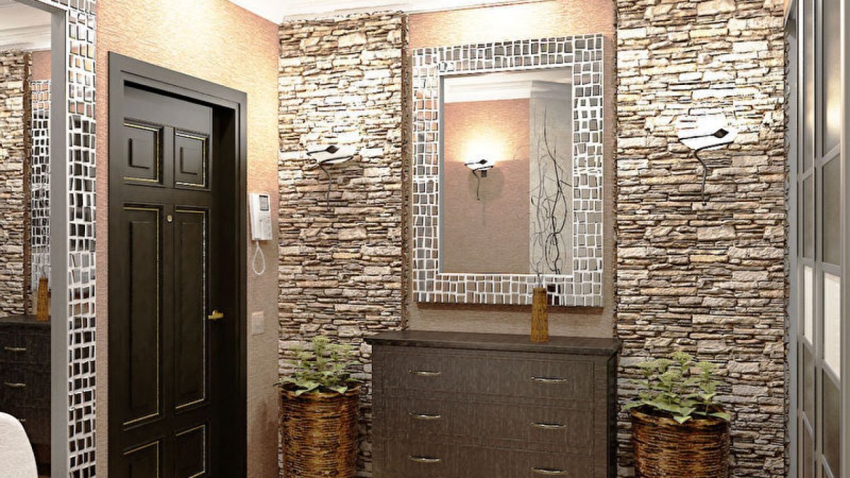 Декоративный кирпич в интерьере