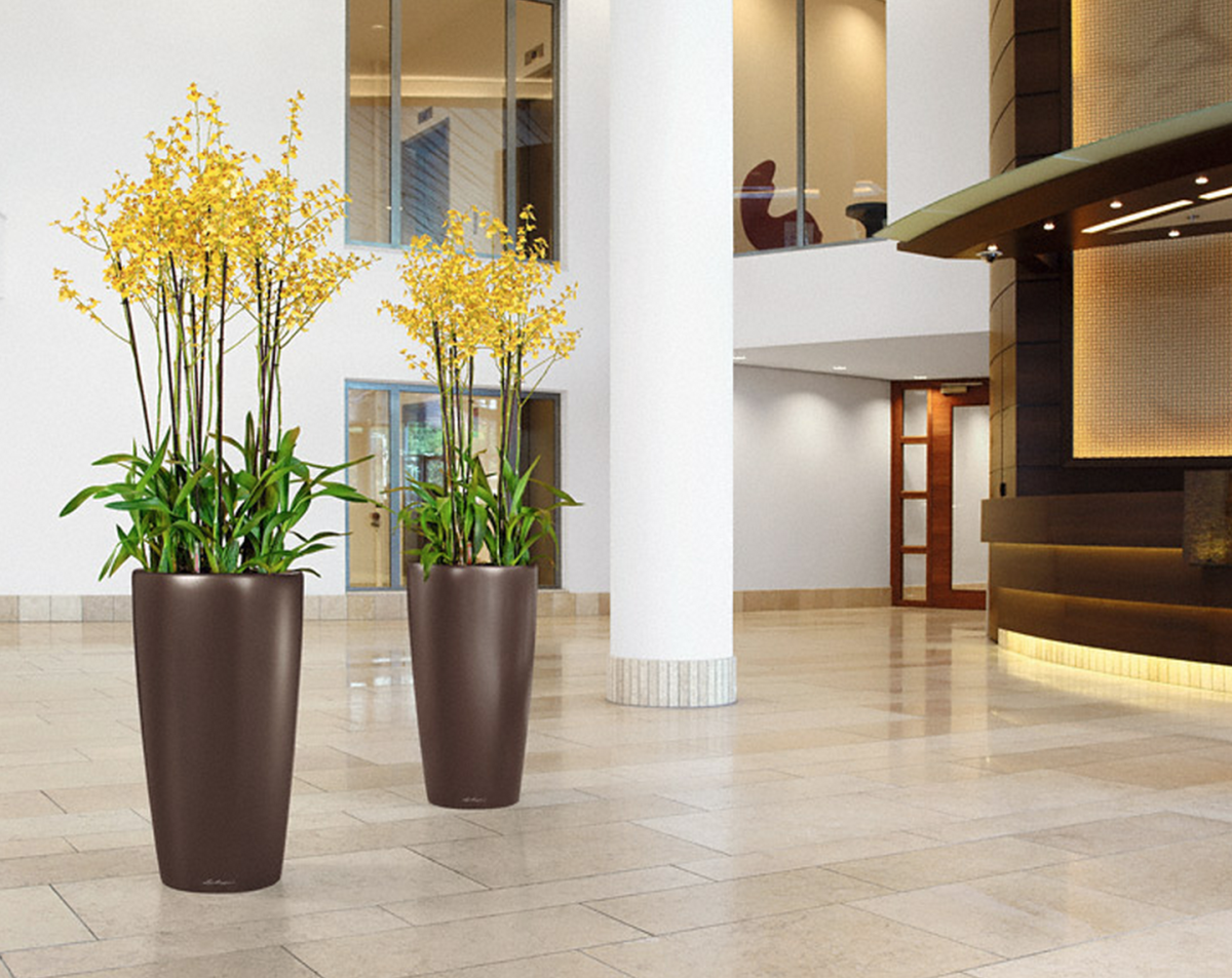 Интерьерные вазы напольные