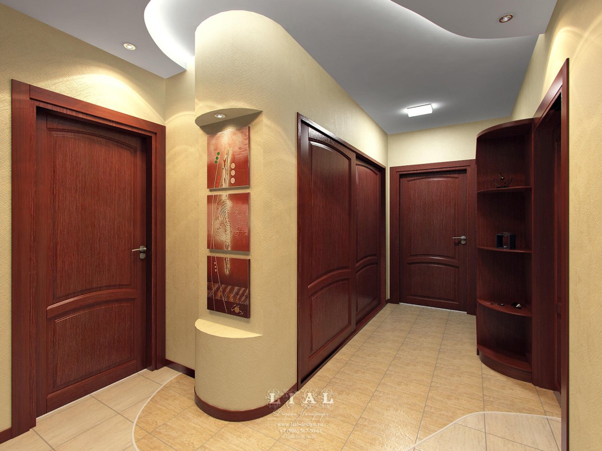 Темный коридор в квартире