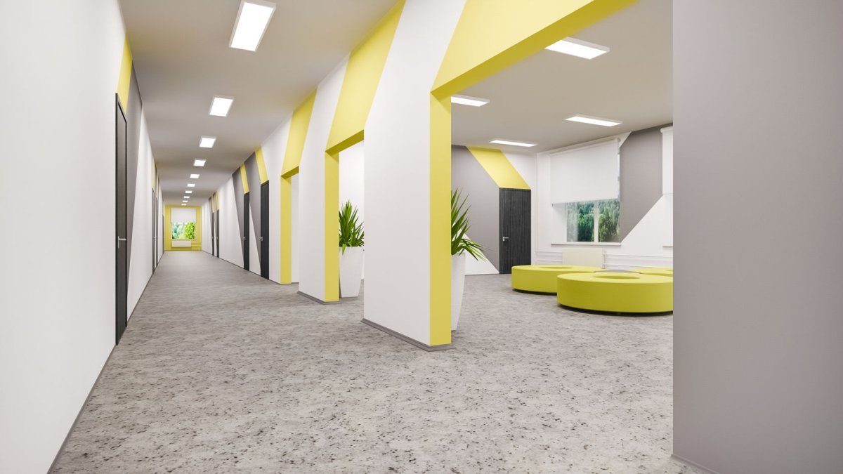 Цвета для интерьера школы