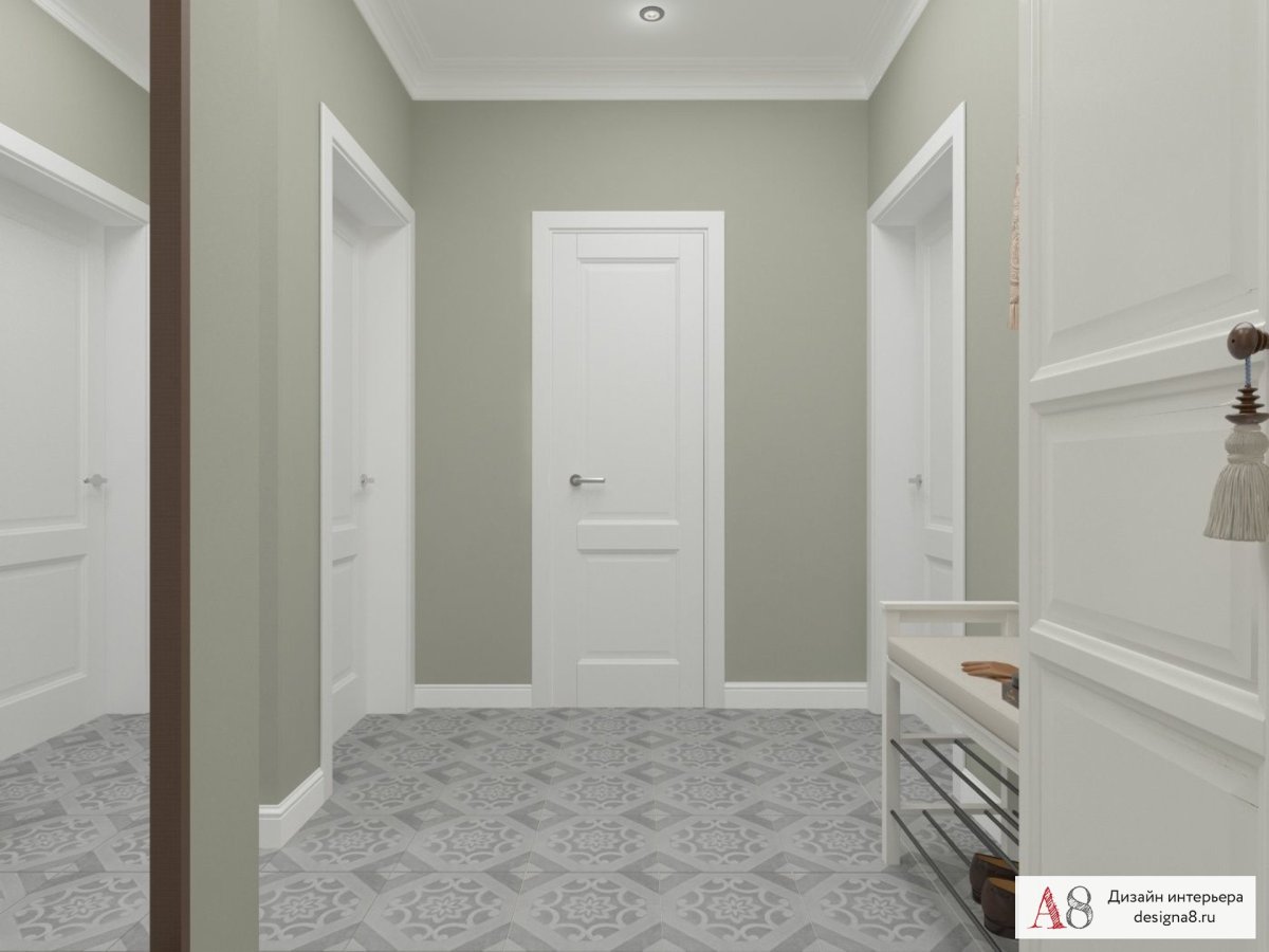 Прихожая в стиле Неоклассика