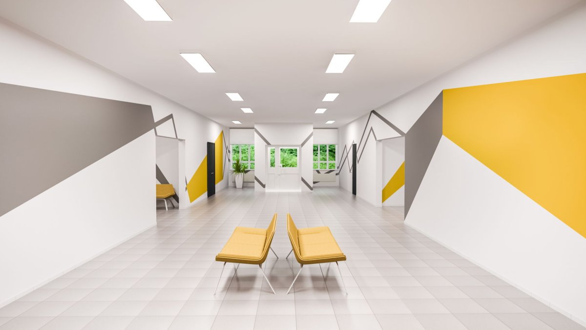 Зонирование в школьных коридорах