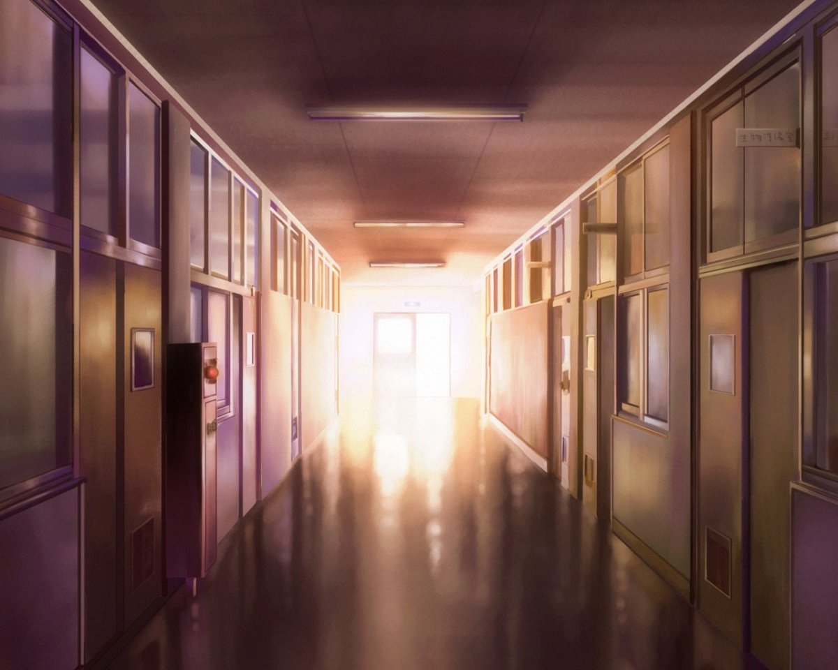 Школьный коридор гача лайф