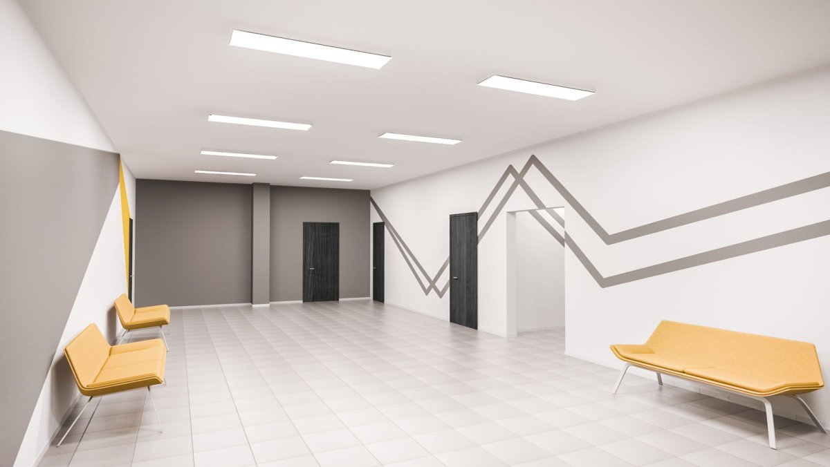 Школа в Финляндии коридоры