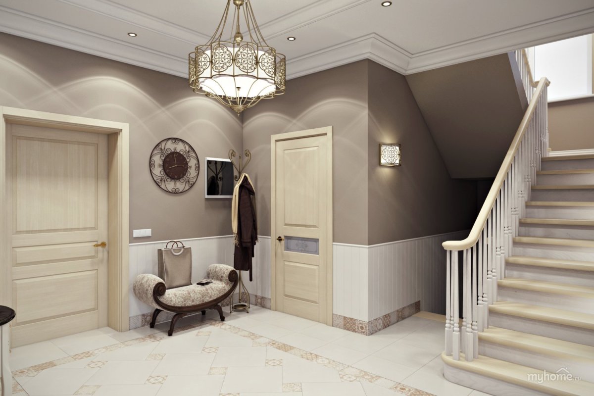 Отделка холодного коридора в частном доме