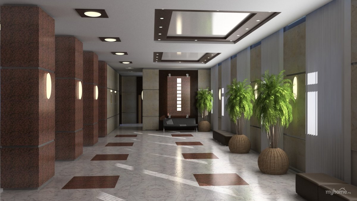 Холл коридор КРОСТ